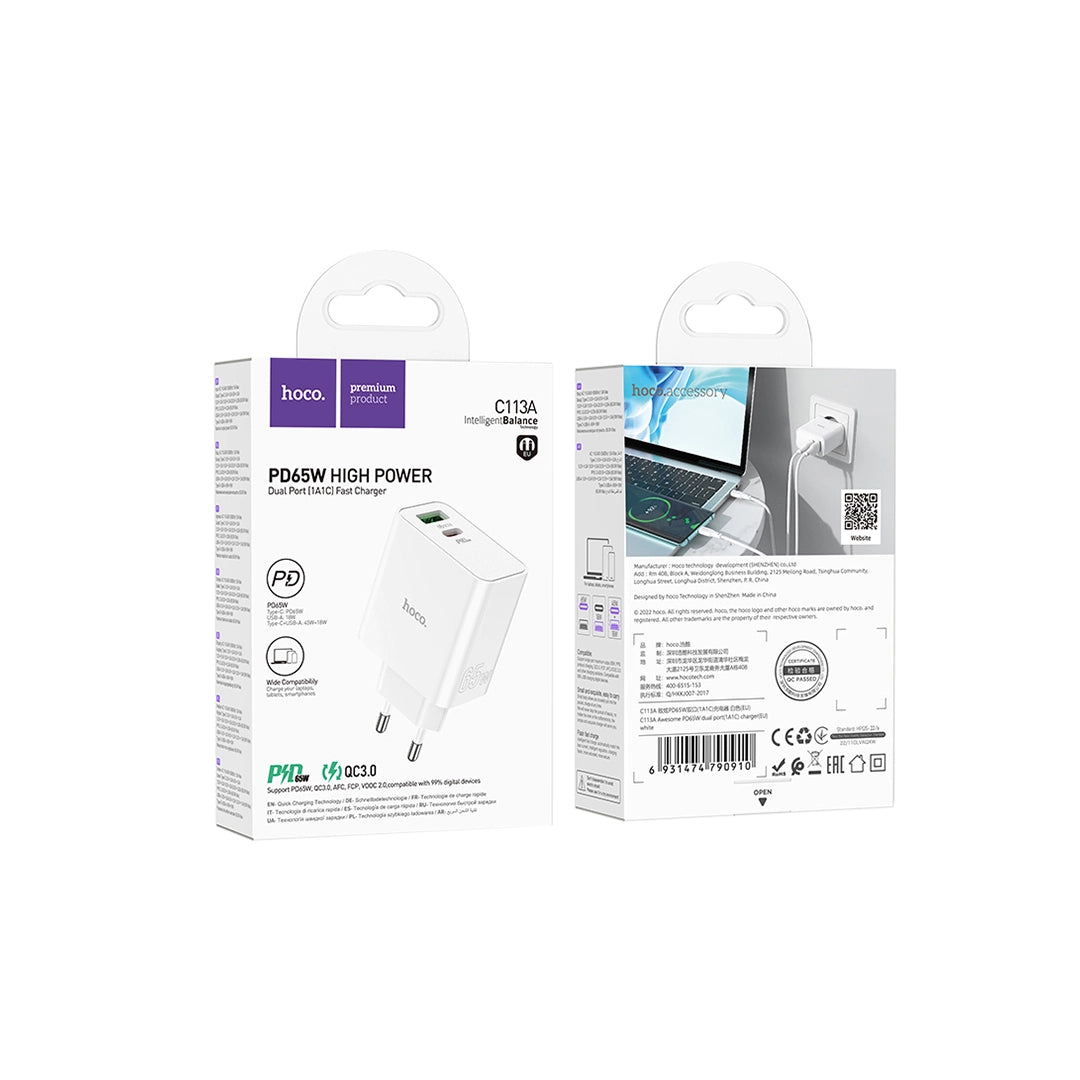 Hoco charger 65W C113A