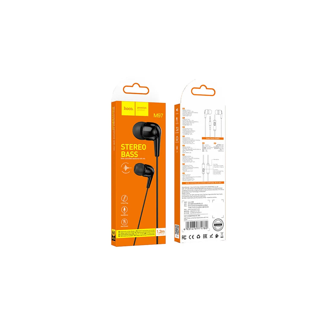 Hoco earphones M97