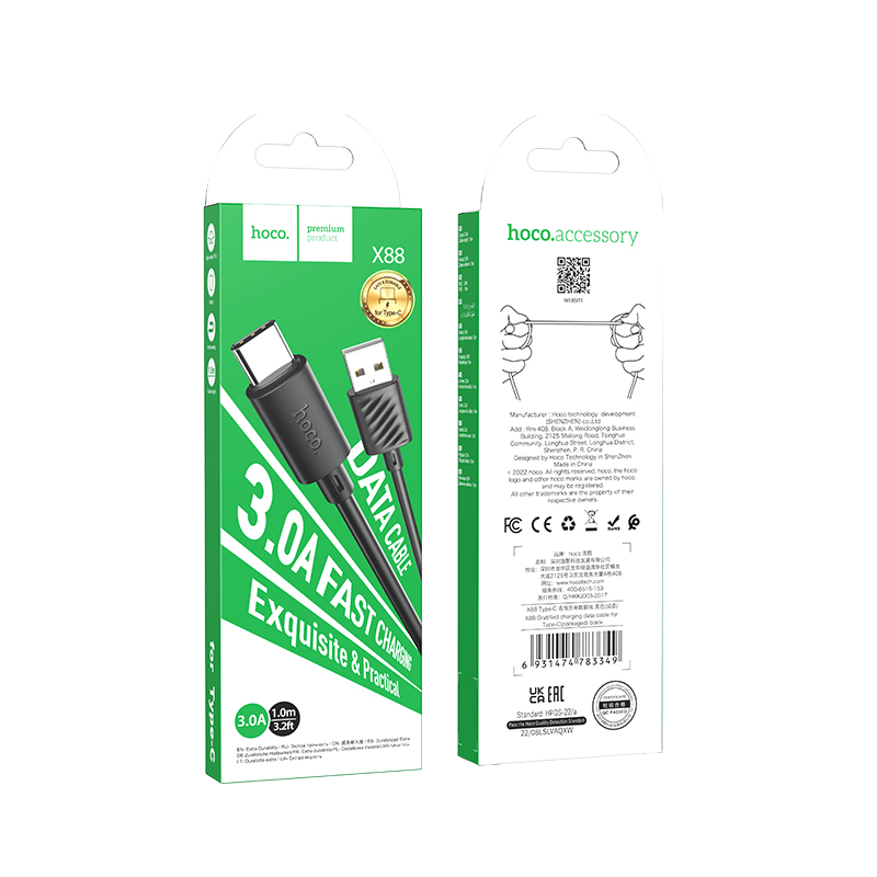 Hoco data cable X88 Type-C