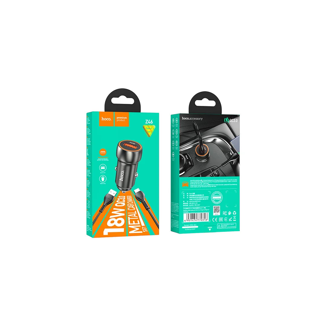 Hoco Car Charger Z46